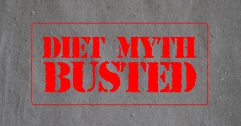 4 miti sulle diete che non dovresti credere!