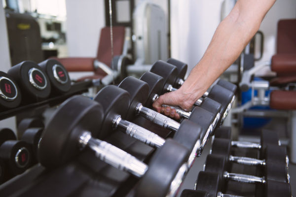 Poids d'entraînement pour la musculation