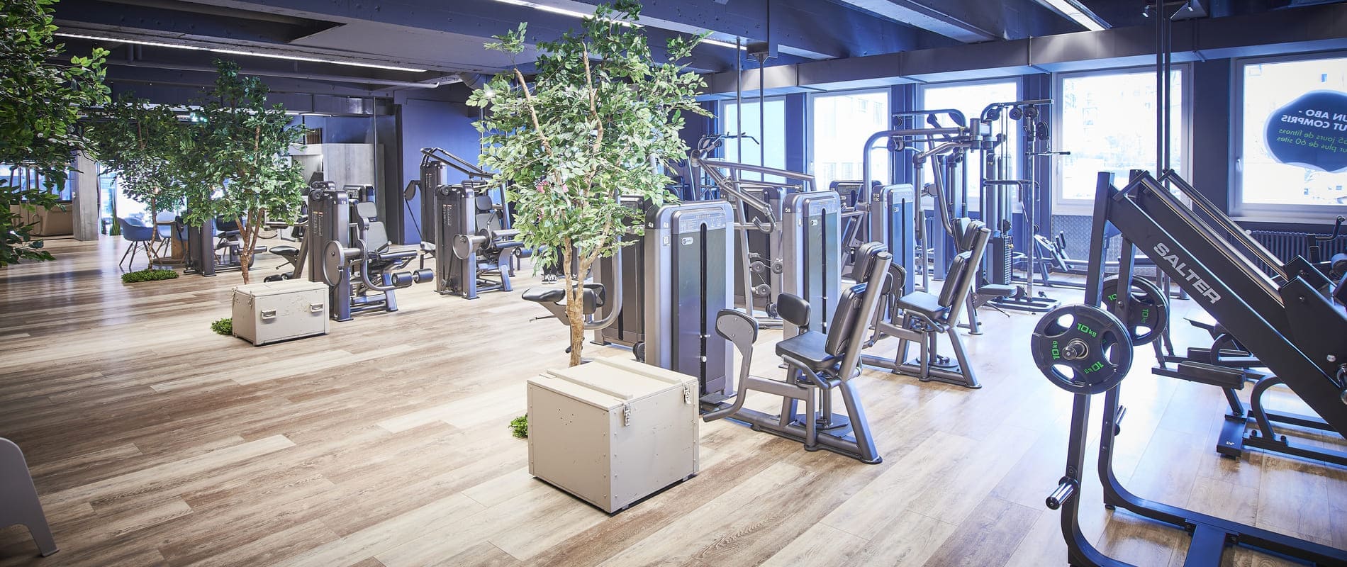 update Fitness Lausanne / Bereich: Krafttraining